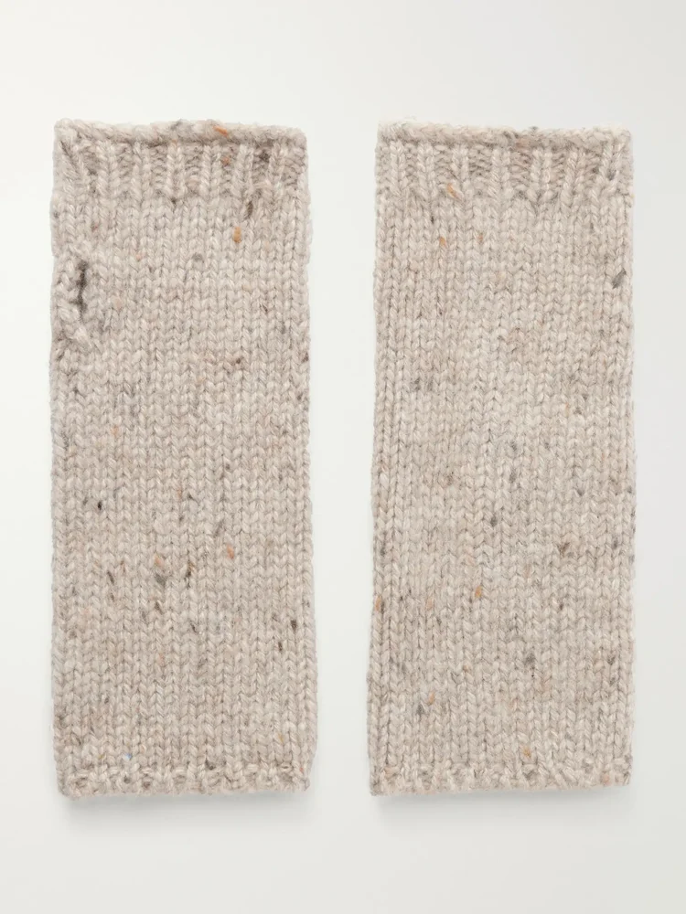 Tiree Cashmere Gloves, Cream