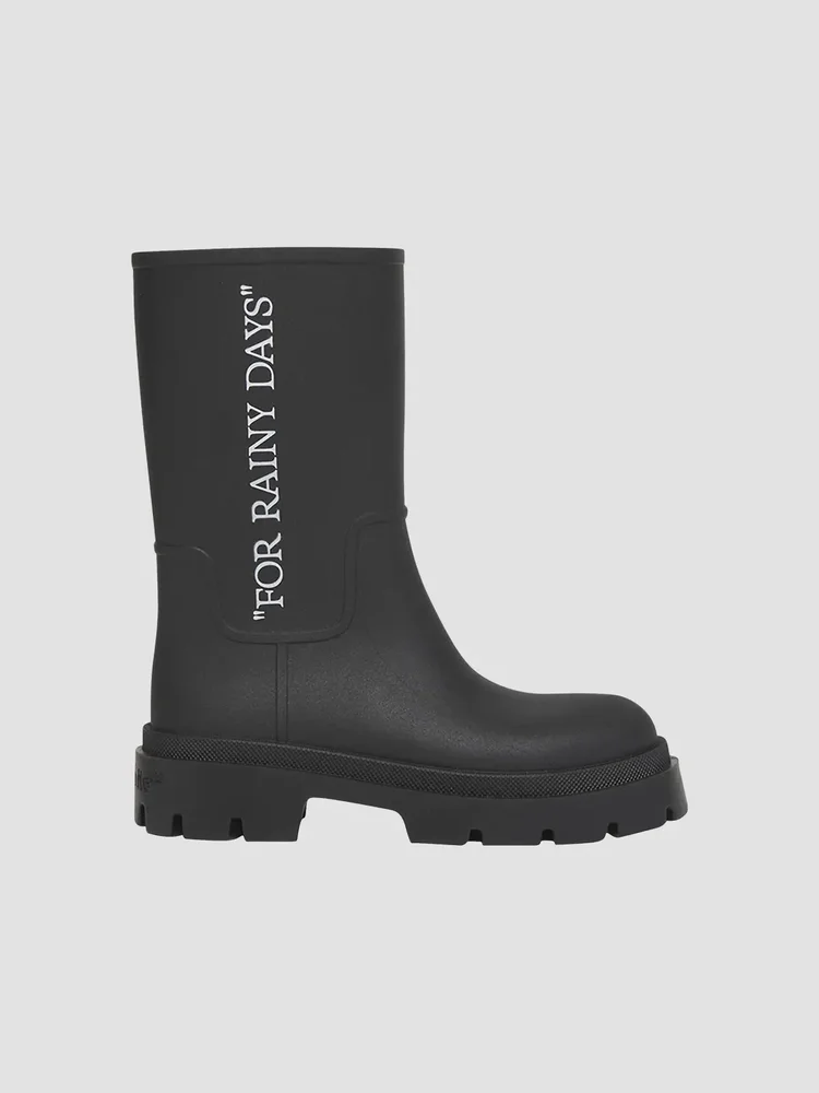 Reboot Graphic Rain Boots