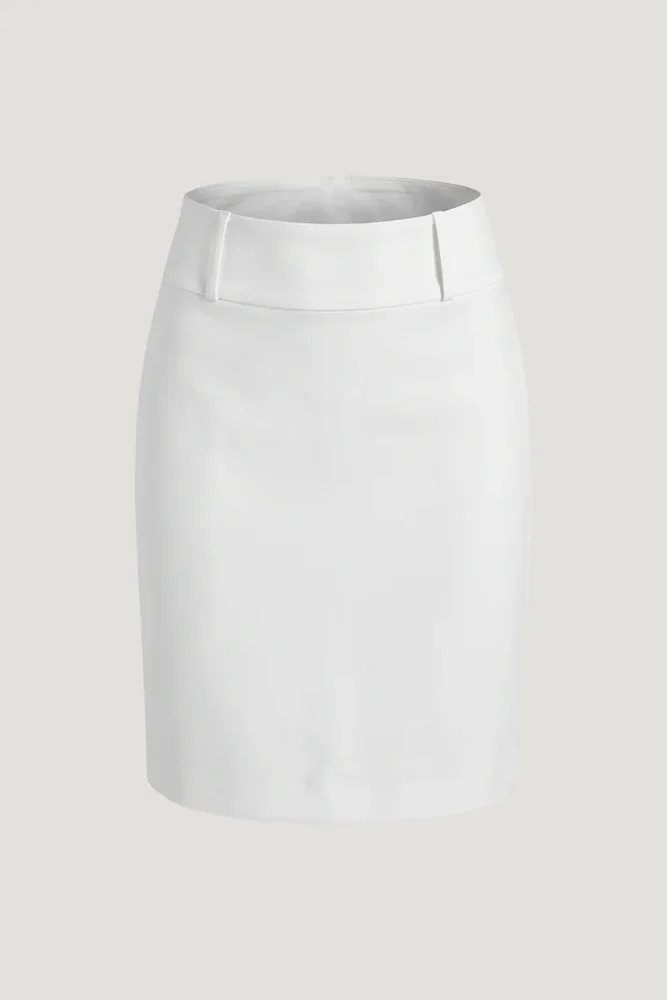 Pencil Midi Skirt