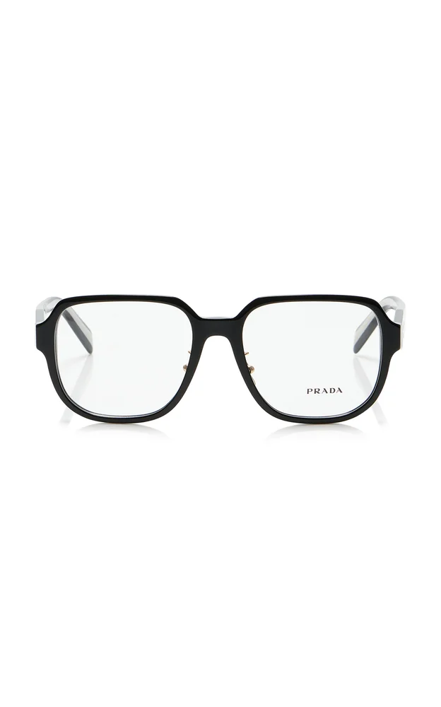 Square-Frame Acetate Glasses