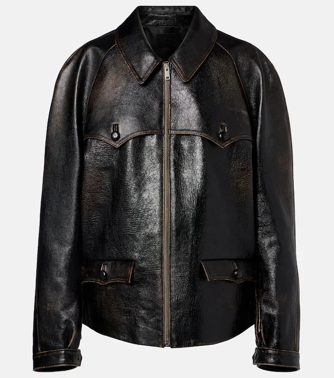 Leather jacket