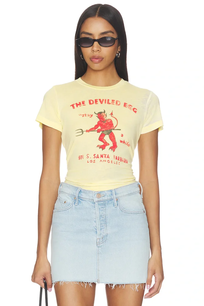 The Deviled Egg Burnout Vintage Tee
