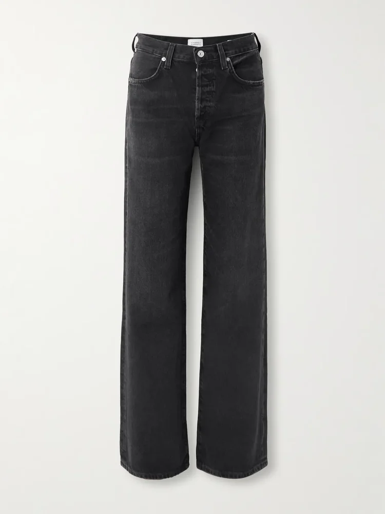 Annina High Rise Wide Leg Jeans 33