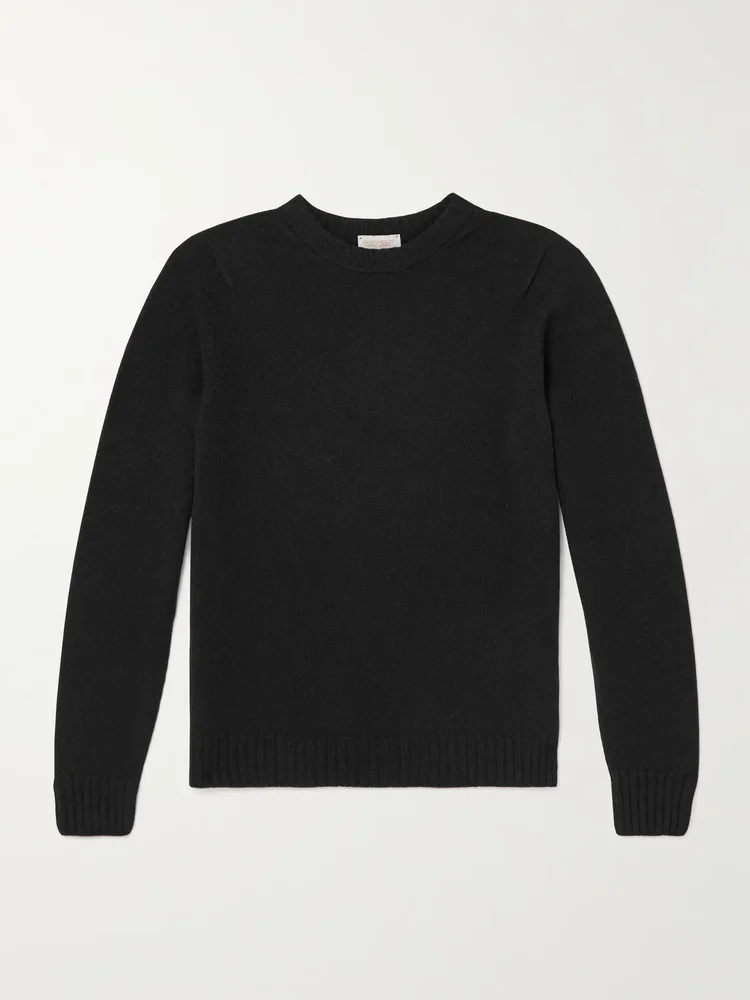 Norfolk Recycled-Cashmere and Merino Wool-Blend Sweater