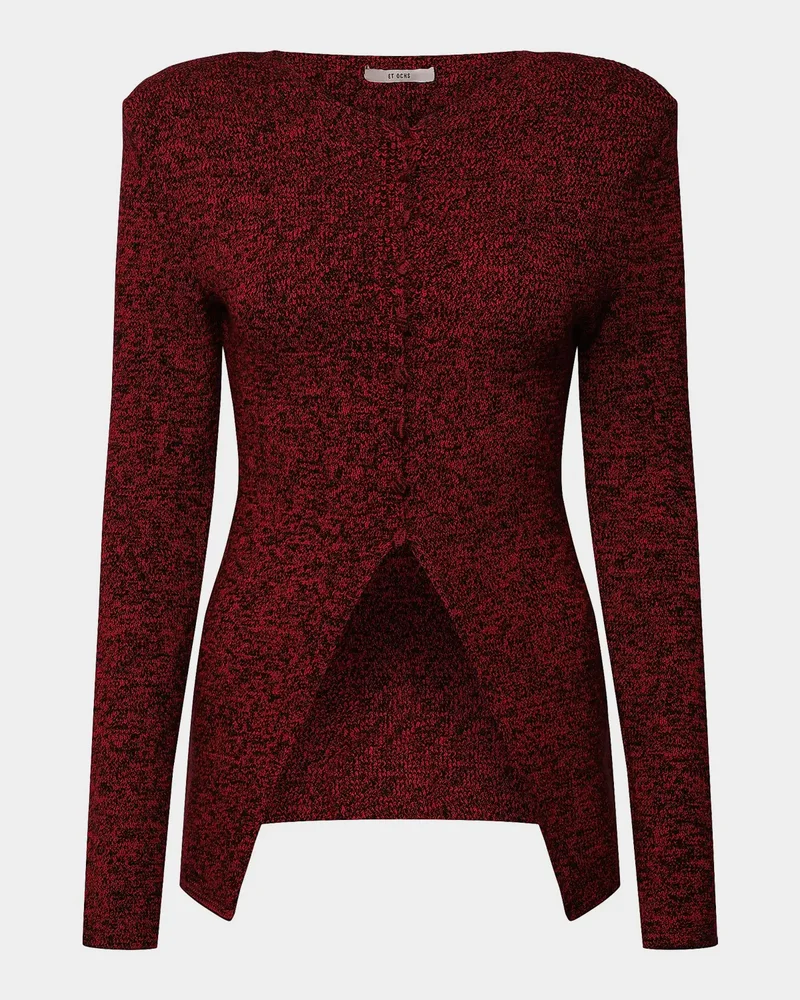 Mischa Marled Knit Cardigan