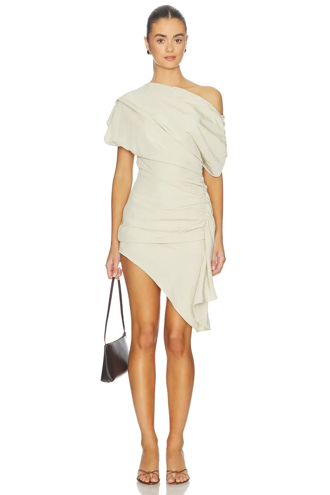 Lottie Asymmetrical Mini Dress