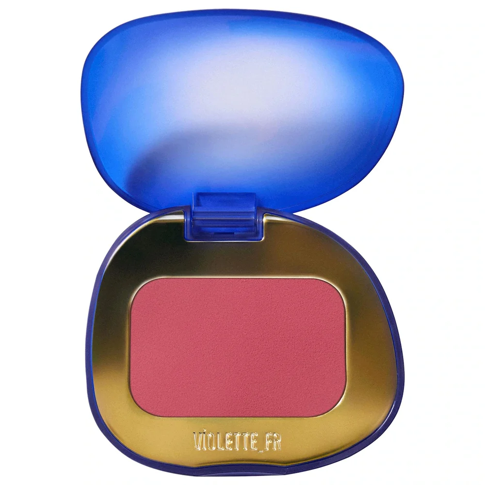 PLUME BLUSH Feather Matte Cream-to-Powder Cheek Melt in Rose Fumé