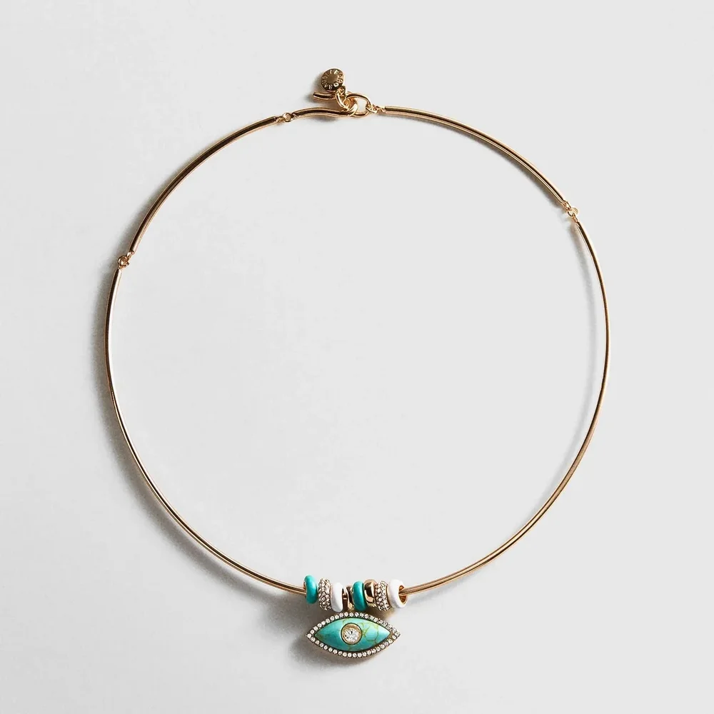 Millie Bubble Heart Necklace - Silver