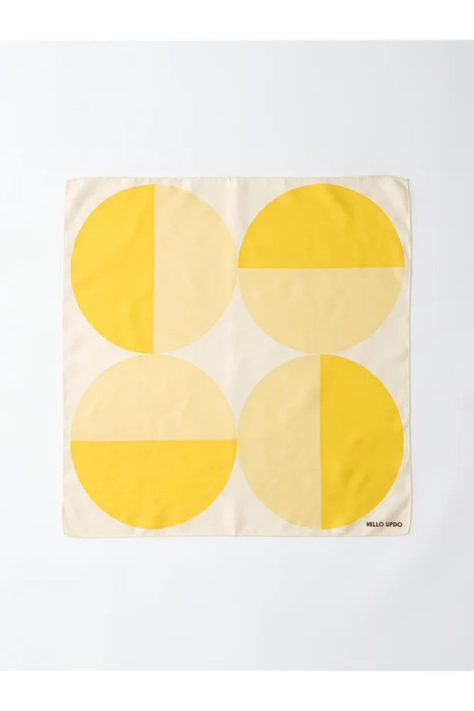 100% Silk Head Scarf