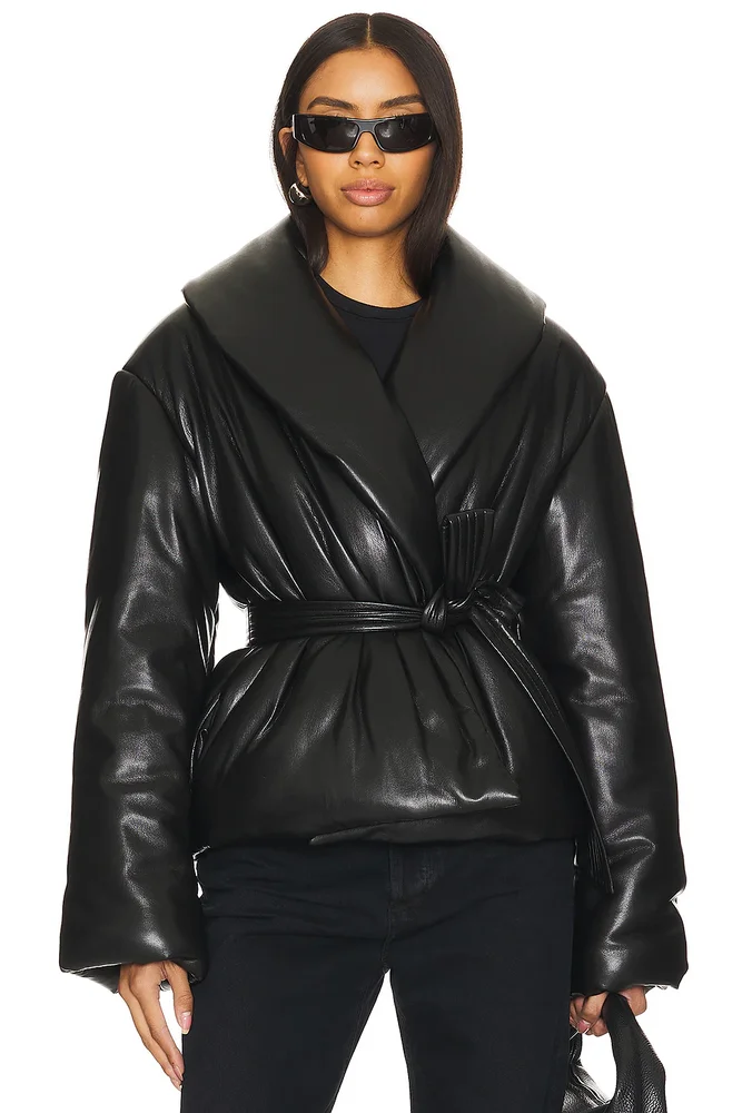 Alex Faux Leather Jacket