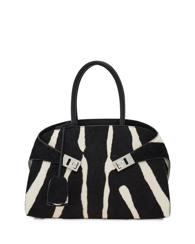 Hug Medium Calf Hair Handbag
