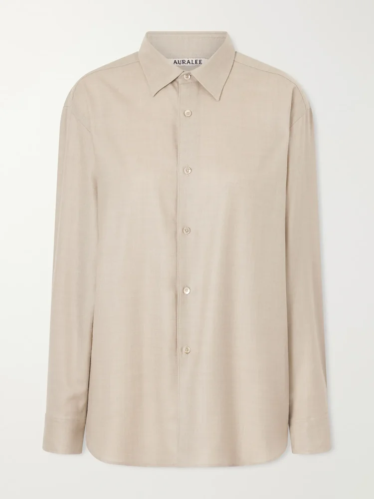 Wool shirt