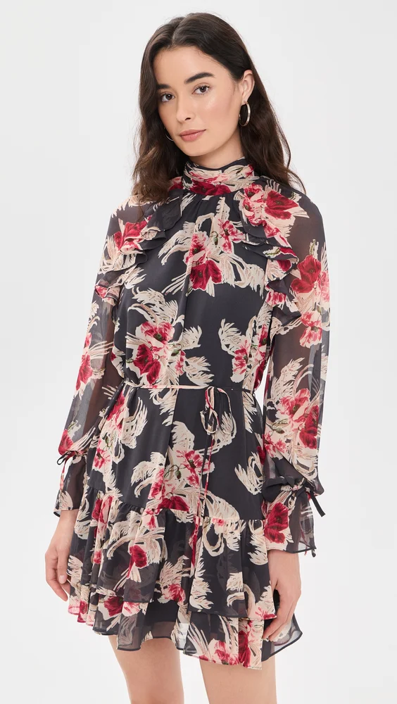Wilted Poppy Sylviane Dress