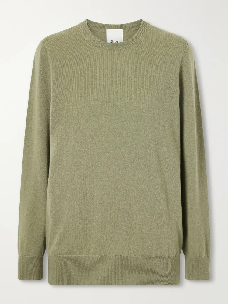 Wool and cashmere-blend sweater