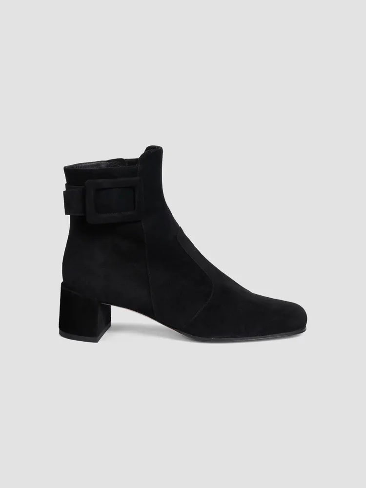 Tres Vivier Polly 45MM Suede Booties