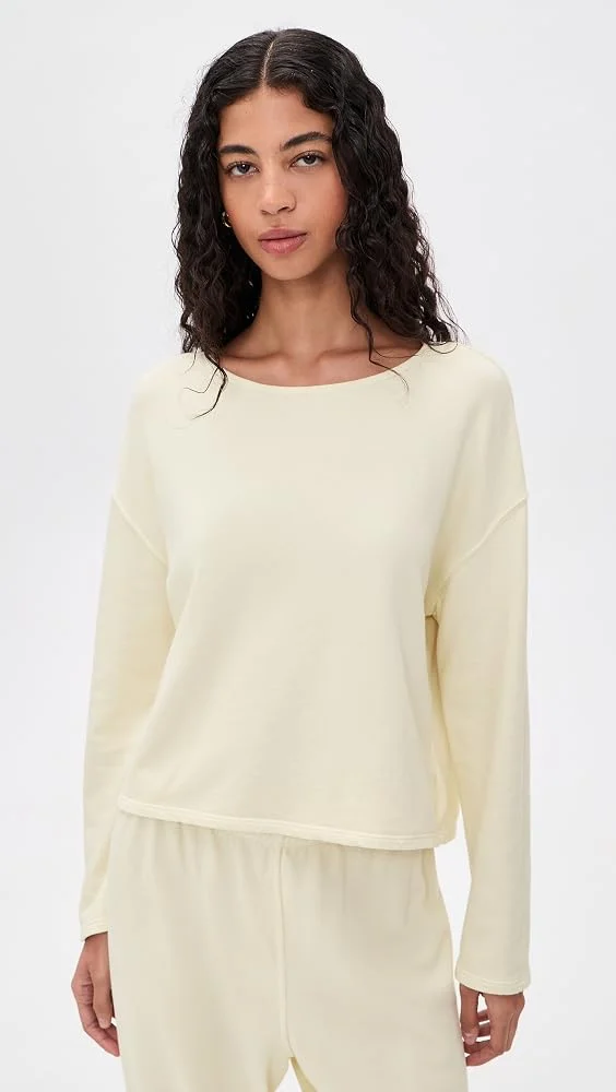 Briana French Terry Long Sleeve Tee