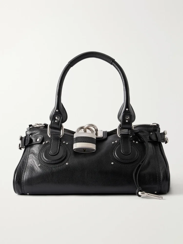 paddington full grain leather shoulder bag