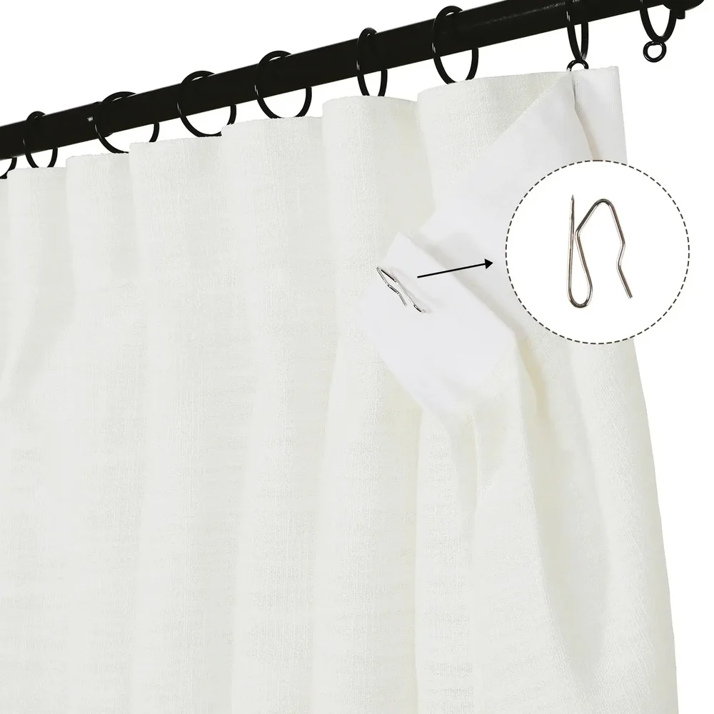 S-Shaped Metal Pin Hooks (Pack of 32)