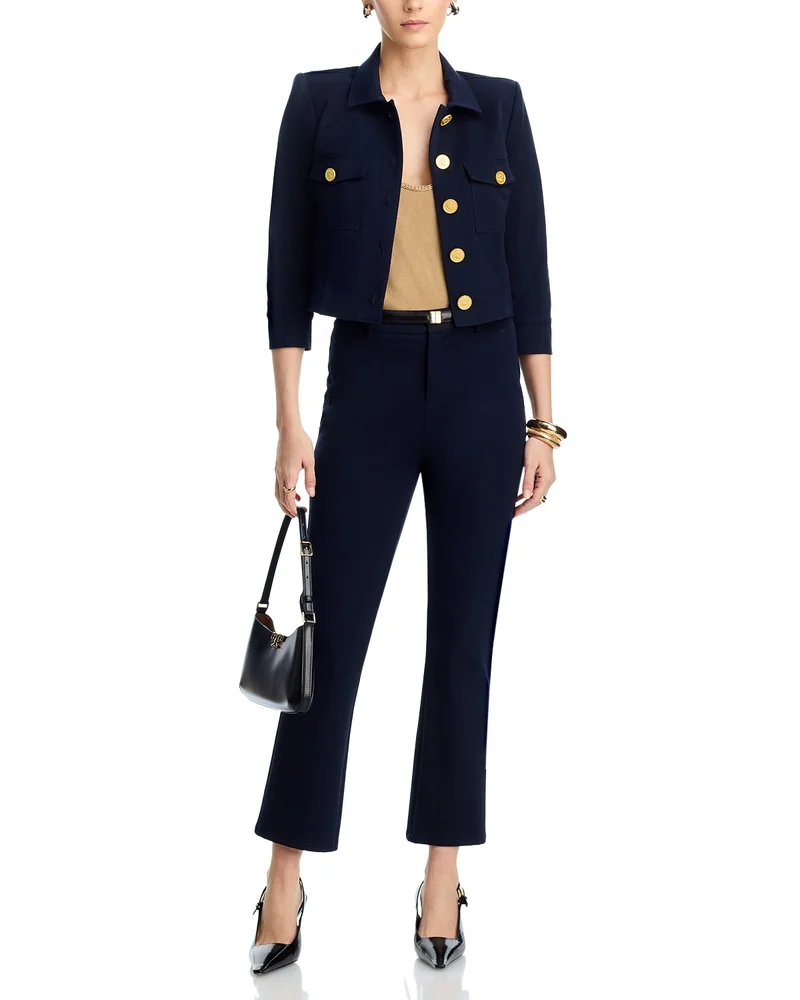 Kumi Button Front Crop Jacket & Ketra Baby Boot Trousers