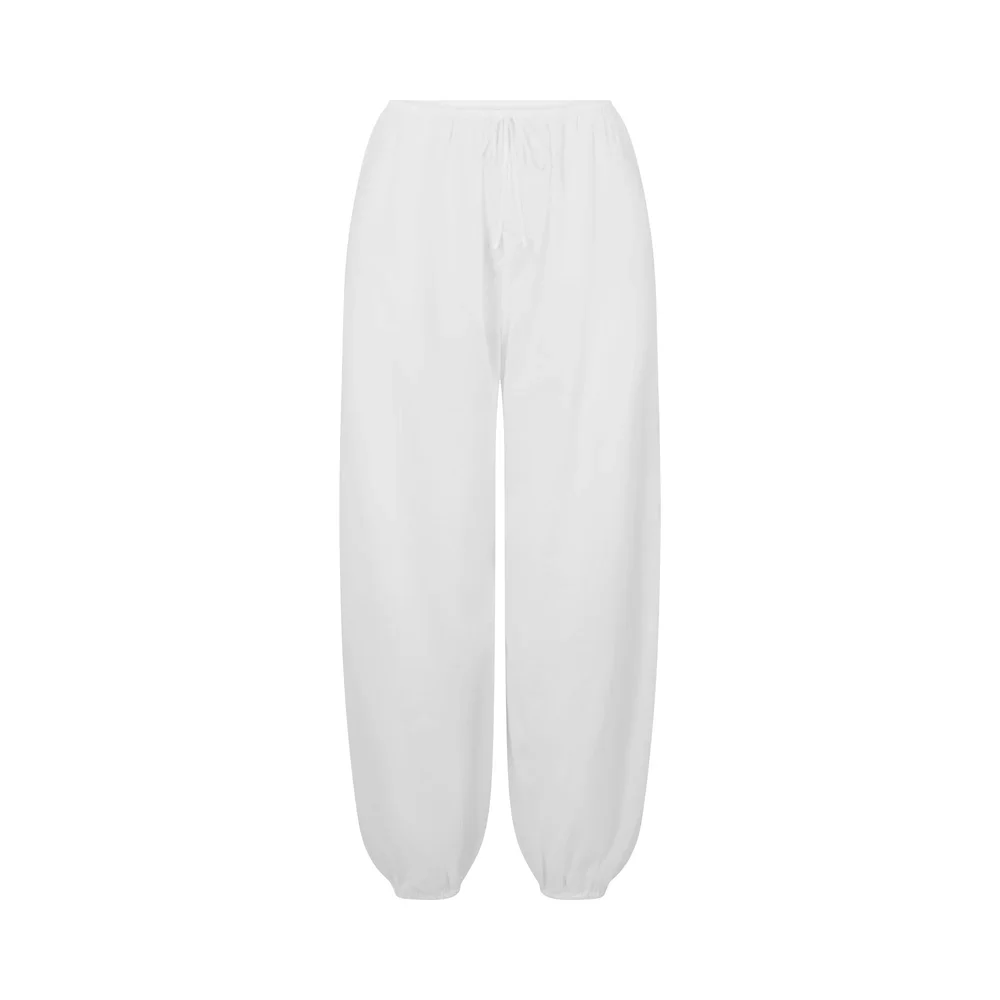Voile Sleep Balloon Pant in Snow
