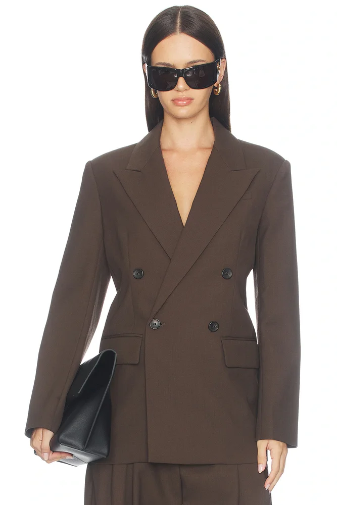 Calla Jacket in Coffee