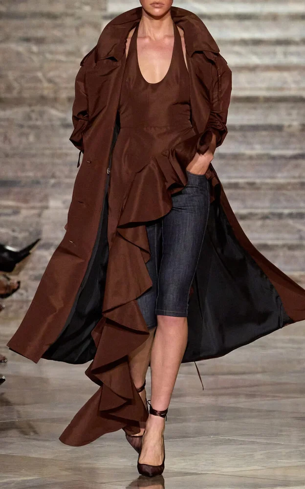 Midi Trench Coat