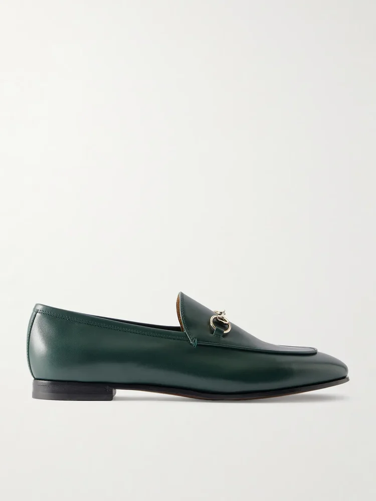 Jordaan horsebit-detailed leather loafers