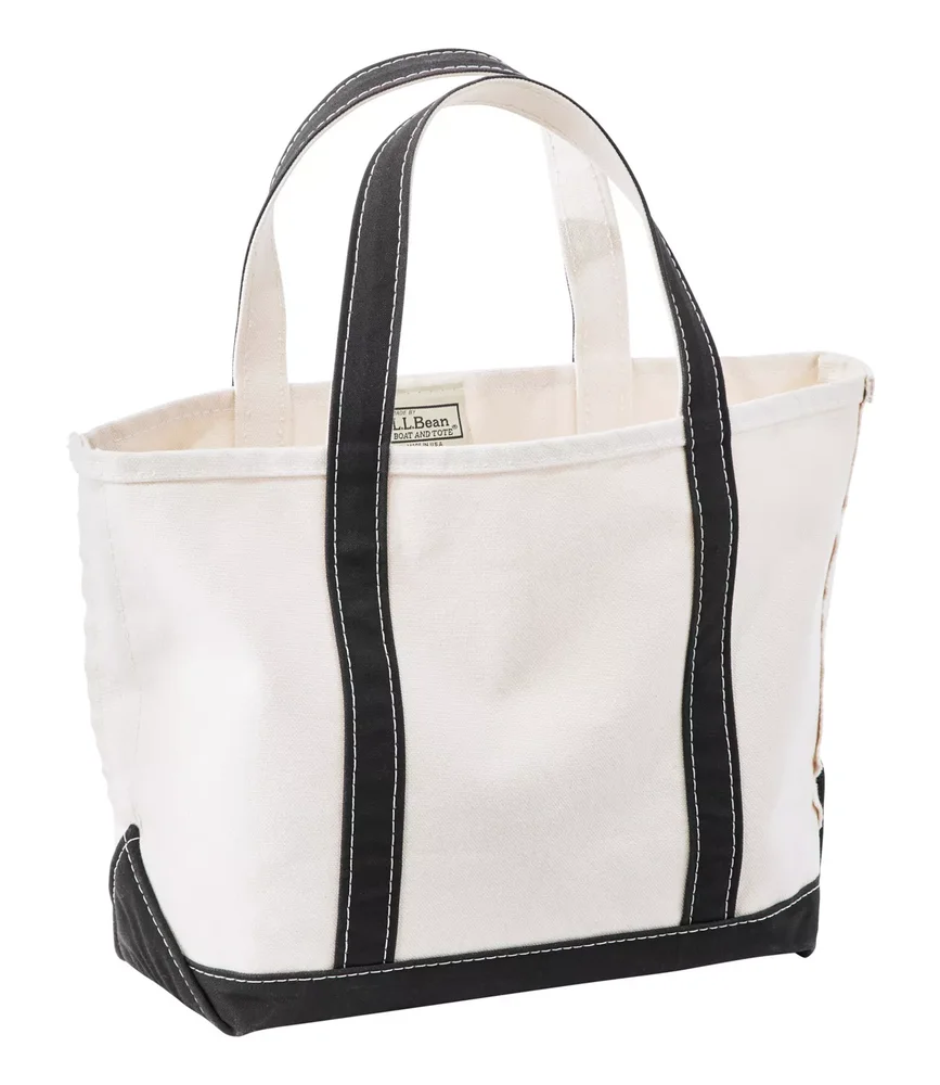 Boat and Tote, Open-Top, Medium, Black