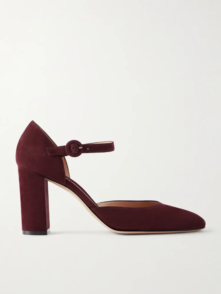 85 Suede Mary Jane Pumps