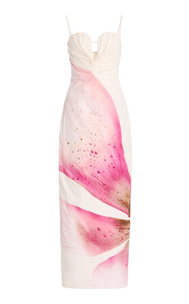 Quentin Floral Cotton Maxi Dress