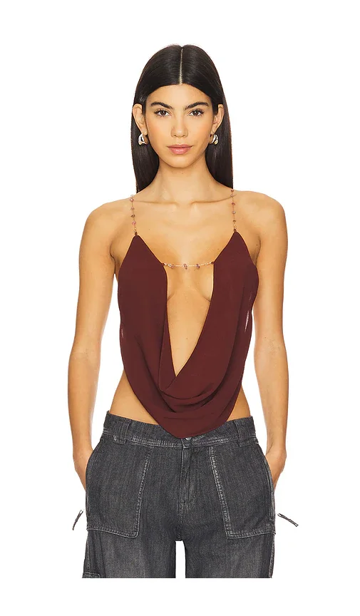 Cowl Neck Top Jaded London