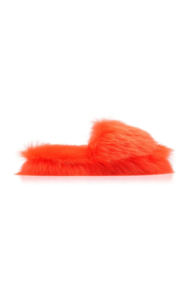 Resort Shearling Slides