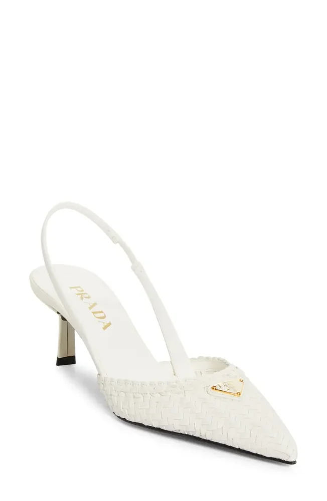 Woven Slingback Sandal
