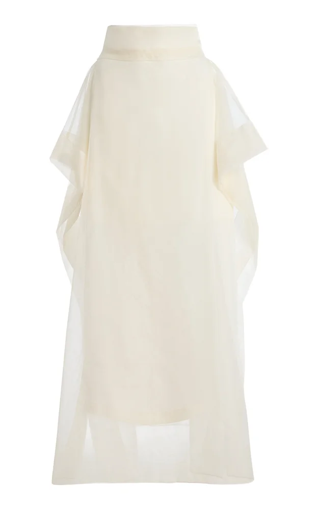 Exclusive The Cascade Organza Maxi Skirt