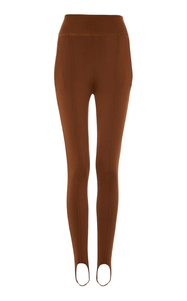 Satin-Finished Cigarette Pants