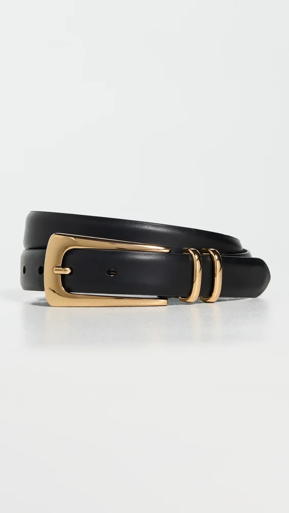 Elongated Buckle Belt