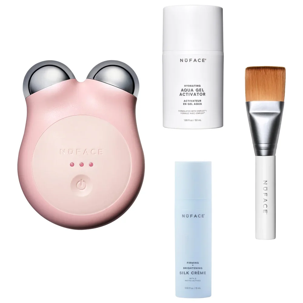NUFACE MINI+ Starter Kit | Sculpt & Tone Facial Microcurrent Device