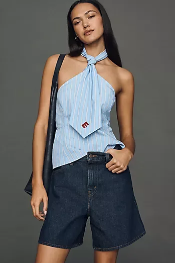 Levi's High-Rise Baggy Denim Shorts
