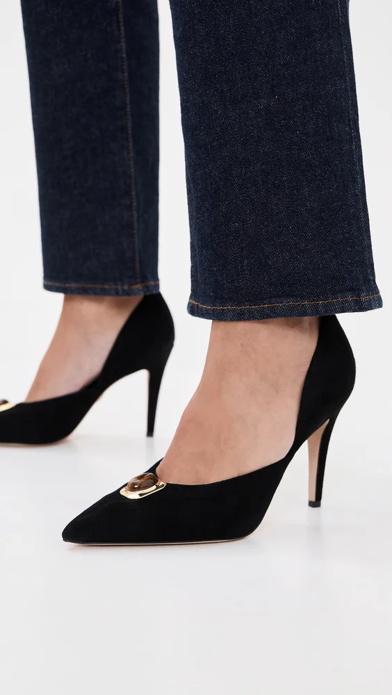 Lorena Cabochon Pumps