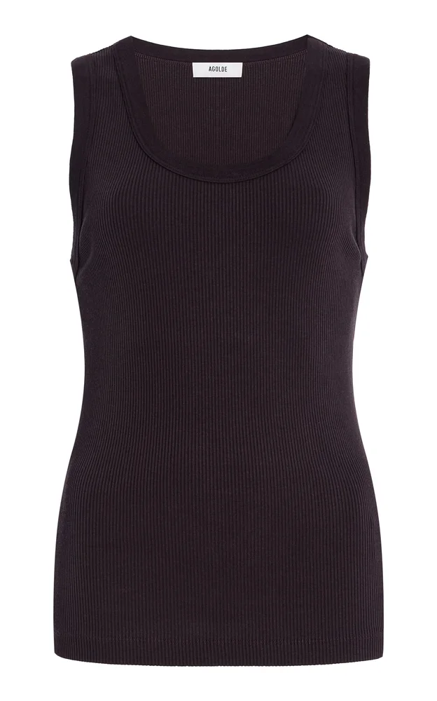Poppy Cotton-Blend Tank Top