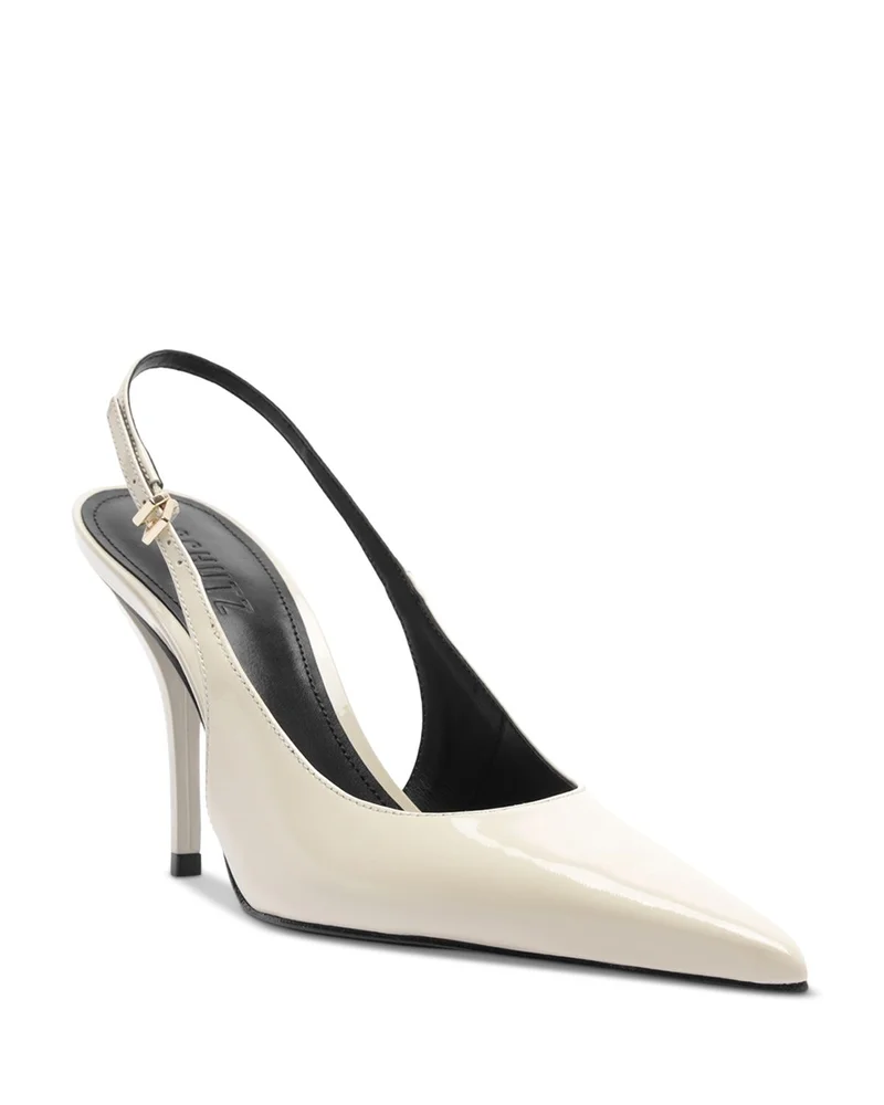 Liora Patent Slingback Pumps