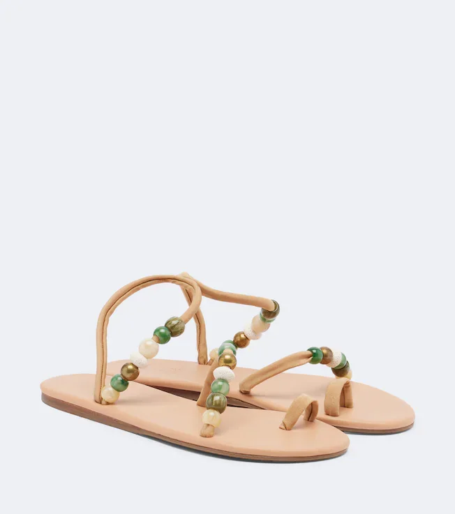 Eleftheria beaded sandals