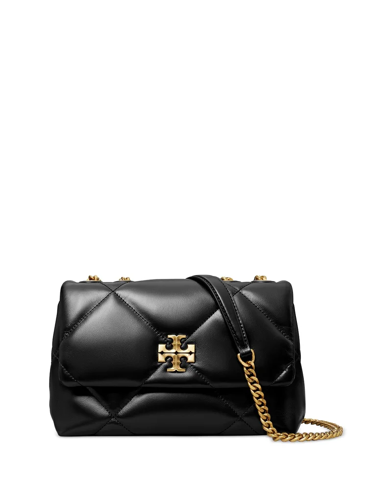 Small Kira Diamond Quilted Leather Convertible Shoulder Bag