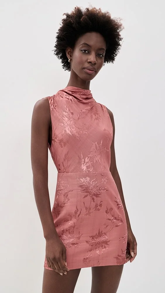 Cowl Mini Dress
