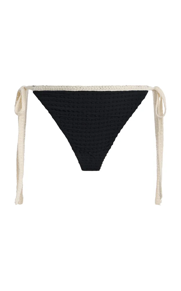 Lenora Color-Blocked Bikini Bottoms