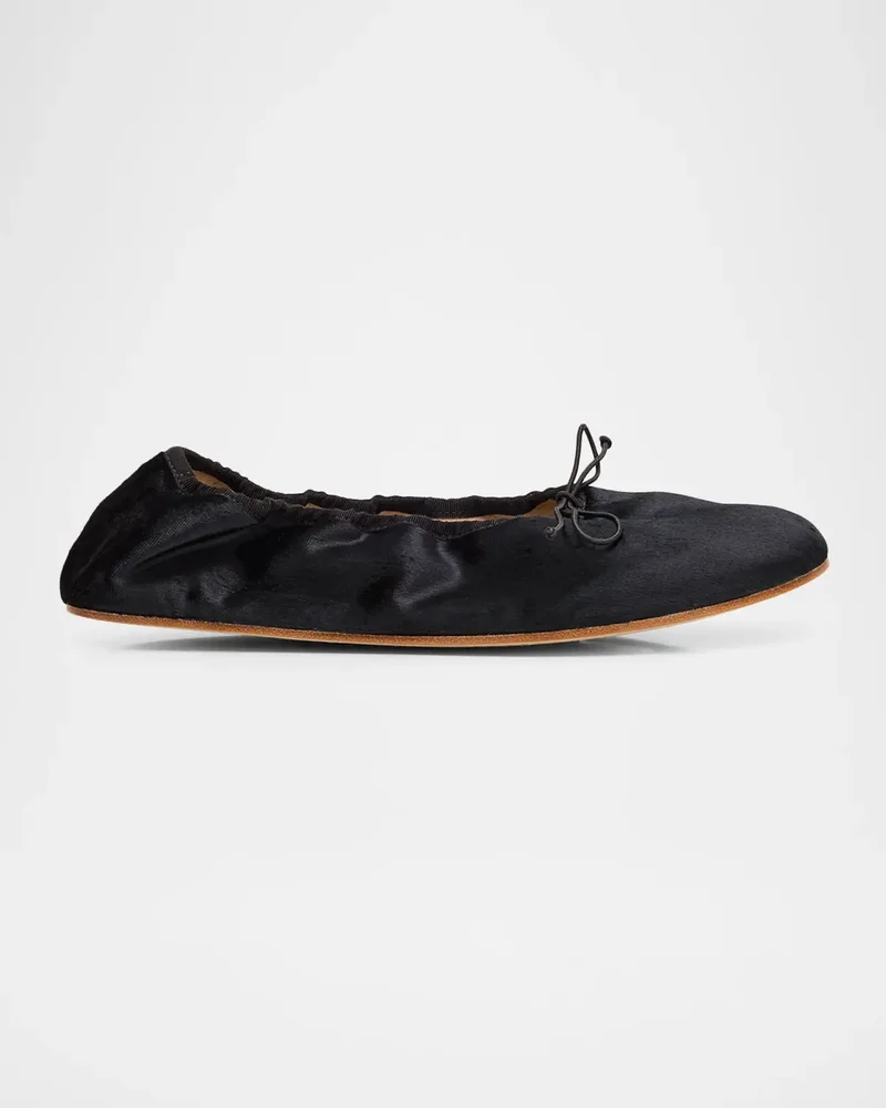 Velvet Ballerina Flats