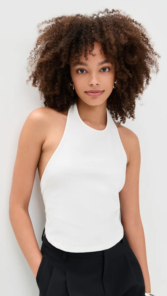 Soft Jersey Halter Top