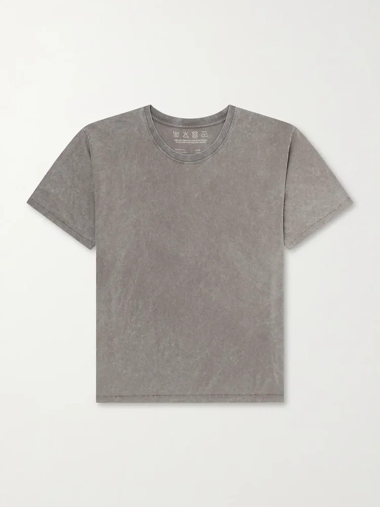 Washed Cotton-Jersey T-Shirt