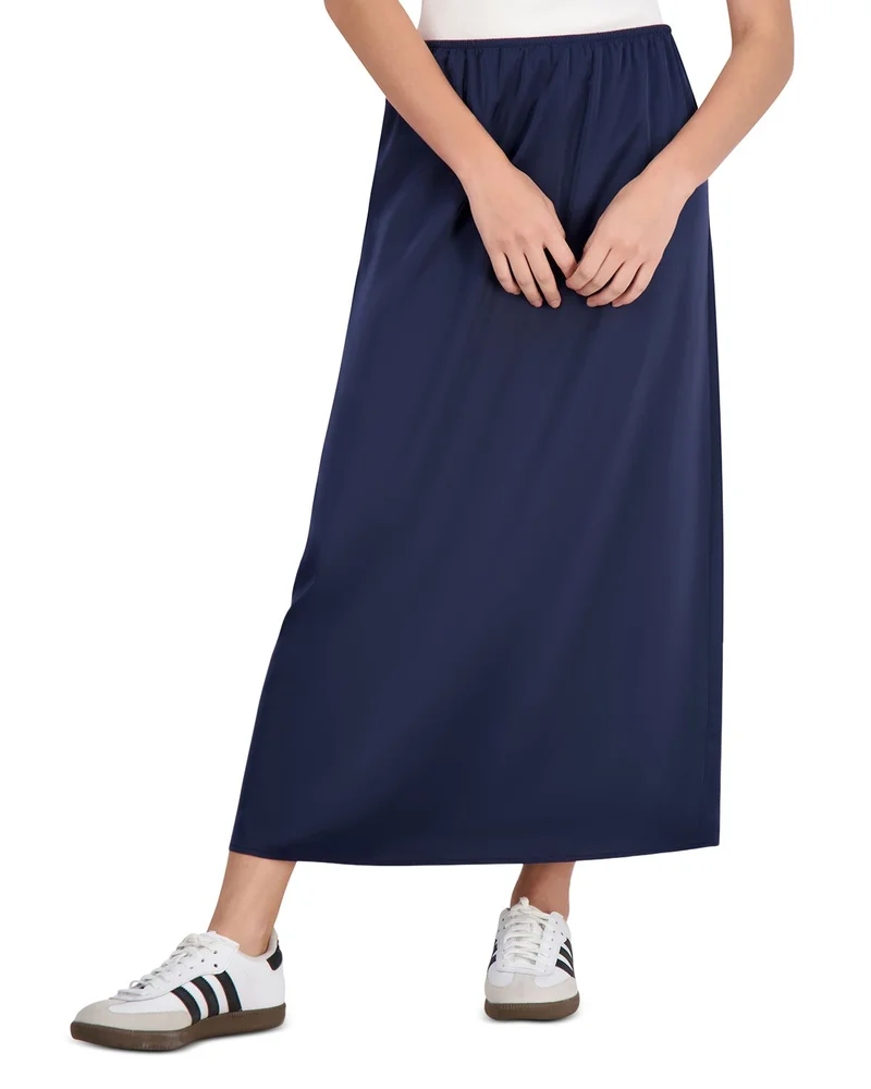 Satin Maxi Skirt