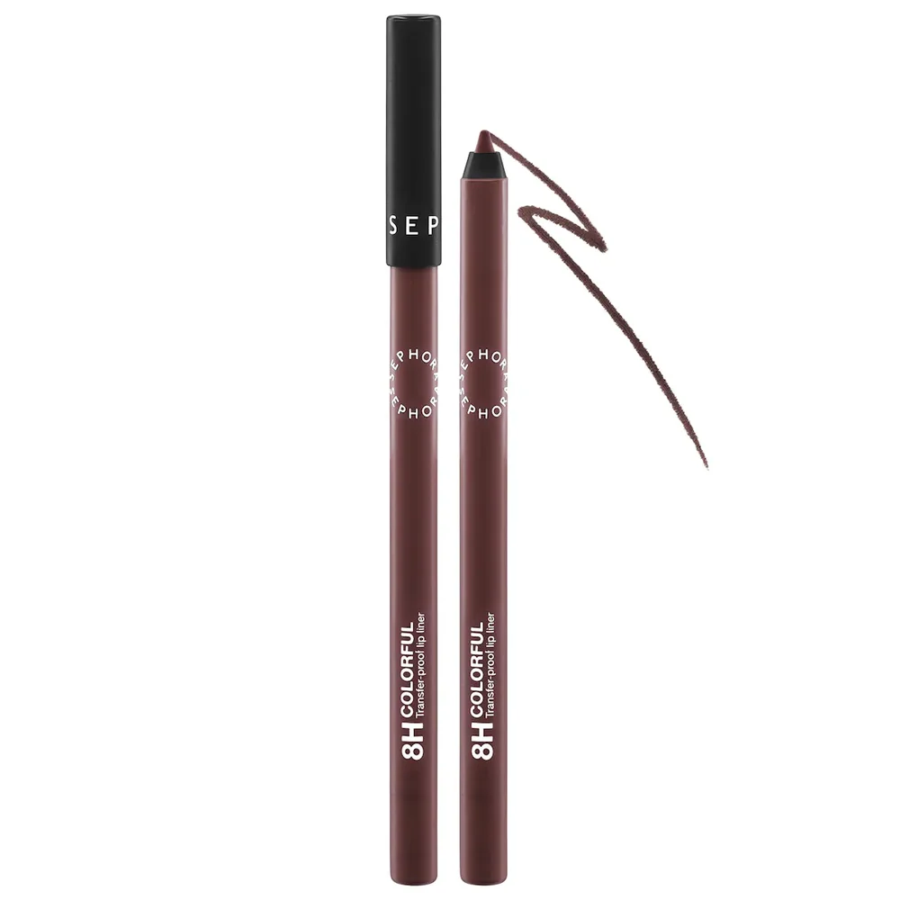 Colorful 8HR Longwear Transferproof Lip Liner in 15 Molasses